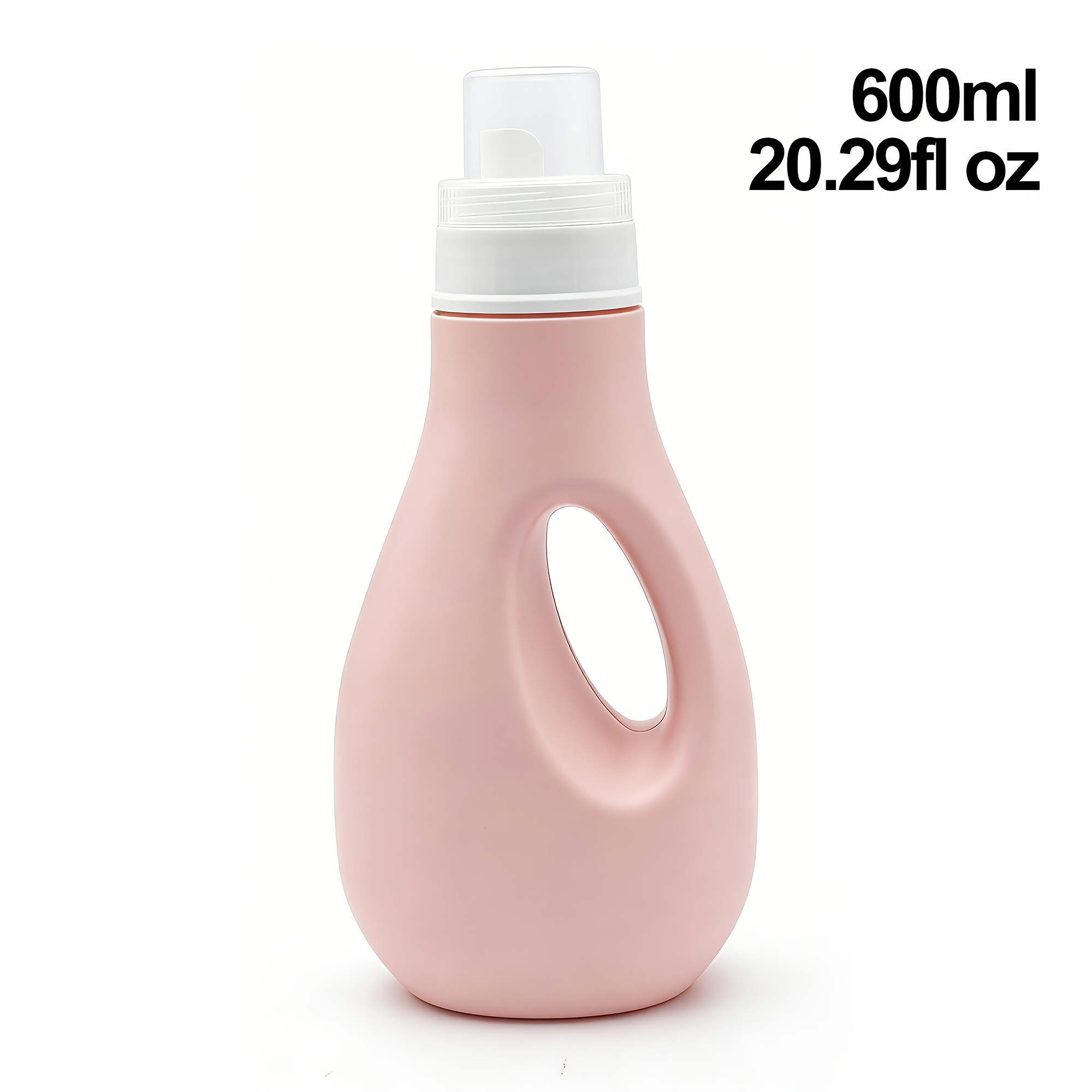 TEMU Laundry Detergent Refill Bottle, Detergent Dispenser Bottle (detergent Not Included). Refillable And Reusable, Made Of Durable Plastic Material.