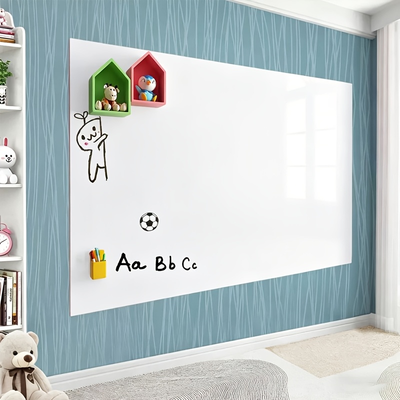 E-shop Statisch haftender Whiteboard-Wandaufkleber, geeignet für Zuhause, Büro & - Abnehmbar - Freie Tafel, - Freie Installation & Entfernung, glattes