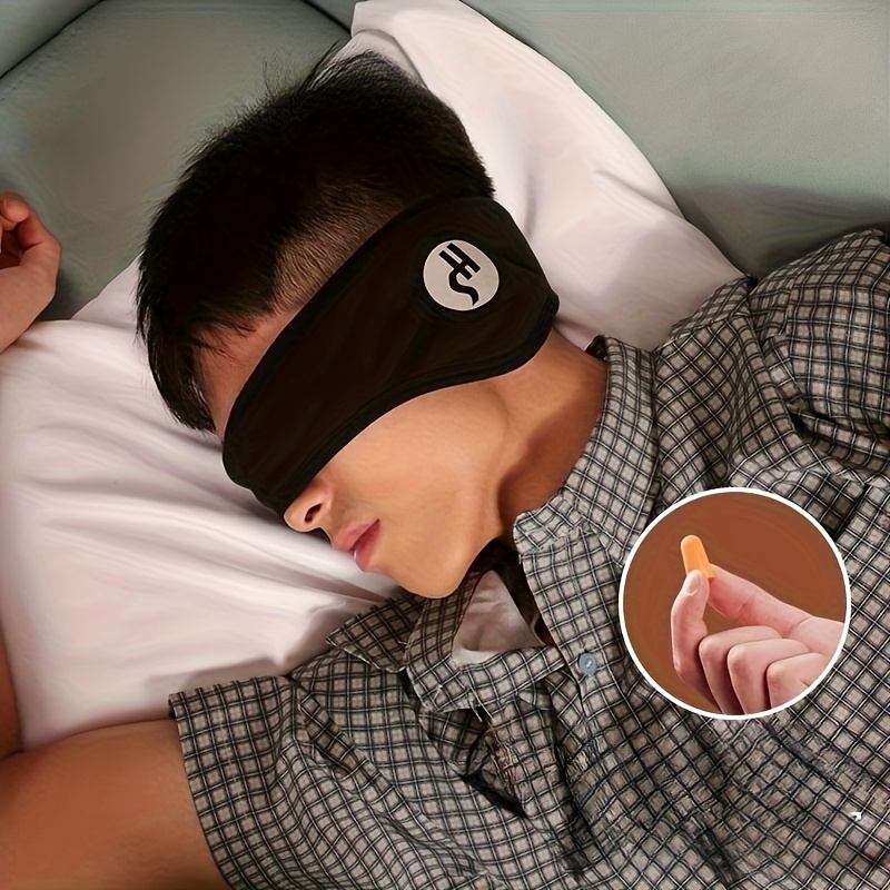 12pcs noise canceling sleep set   sleep mask 1 mask 10 earplugs 1 earplug case suitable for office   travel   and other     basic   essentials the product features a lightweight design Product details 5