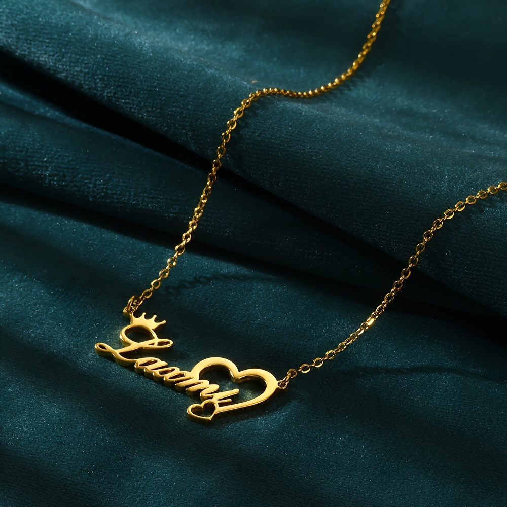 Stainless Steel Princess Name Locket Stainless Steel Customized