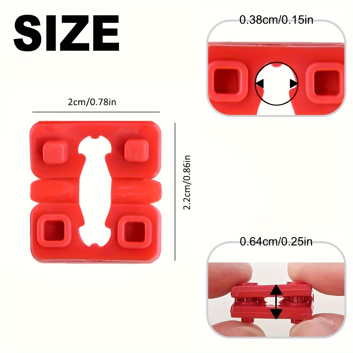24-Pack Stackable Outlet Spacers – Fix Loose Outlets & Switches – Tile Backsplash Shims For Electrical Boxes – Easy DIY Fix