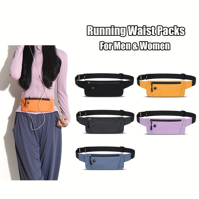 1pc Running Belt For Women Men Phone Holder For Running Running Adjustable Size Waterproof Waist Bag For Hiking Walking Sport Cycling Workout