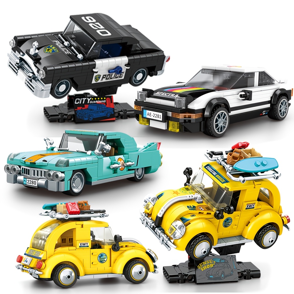 model building kits cars sold on Temu United States