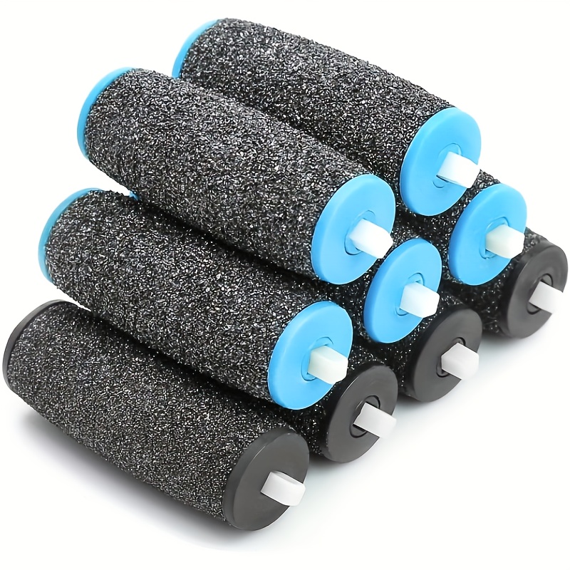 

Pedi Replacement Rollers For Pedi Perfect Electric Foot File, Includes 5 Extra Coarse & 4 Regular Removers, Hard Skin Exfoliation, Durable Plastic Material
