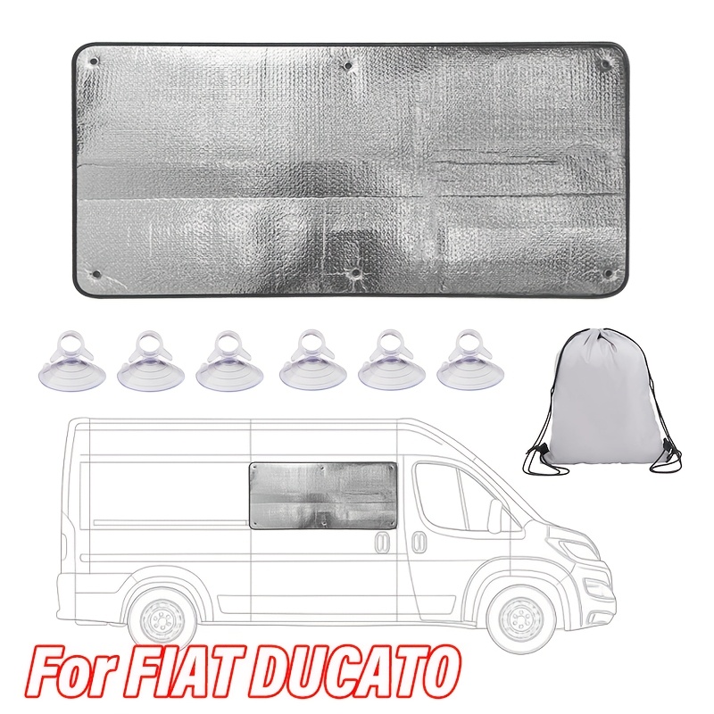 Heavy-Duty Insulated Thermal Blind for Campervans