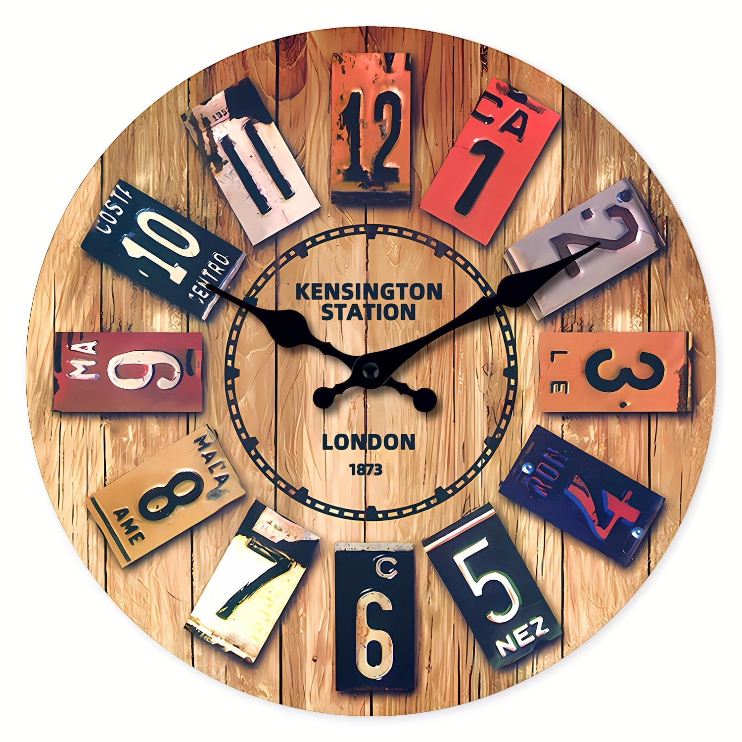 1pc Reloj Mesa Vintage Occidental, Reloj Alarma Retro Sin Tic-tac, Operado  Batería Silencioso Decoración Interior Habitación Dormir Sala , Decoración  Mesa Hogar En Otoño, Acción Gracias, Halloween, Festival Cosecha, Regalo  Navidad