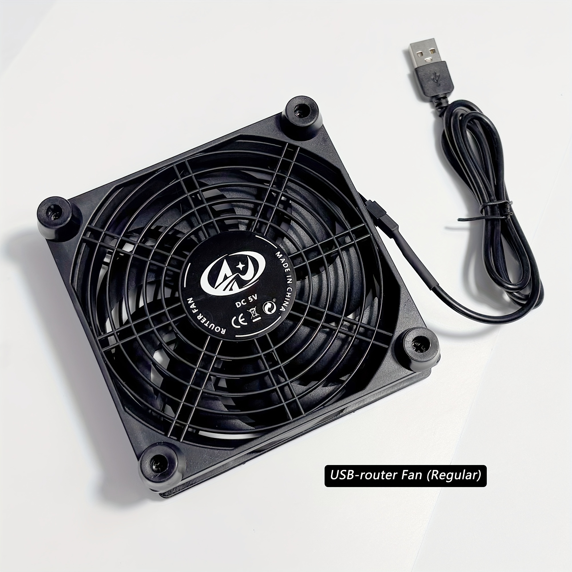 4.72-inch Usb Router Cooling Fan, Modem, Tv Box, Etc. Cooling Fan/usb Port Silent Fast Cooling Fan (regular Model/ Switch Model)