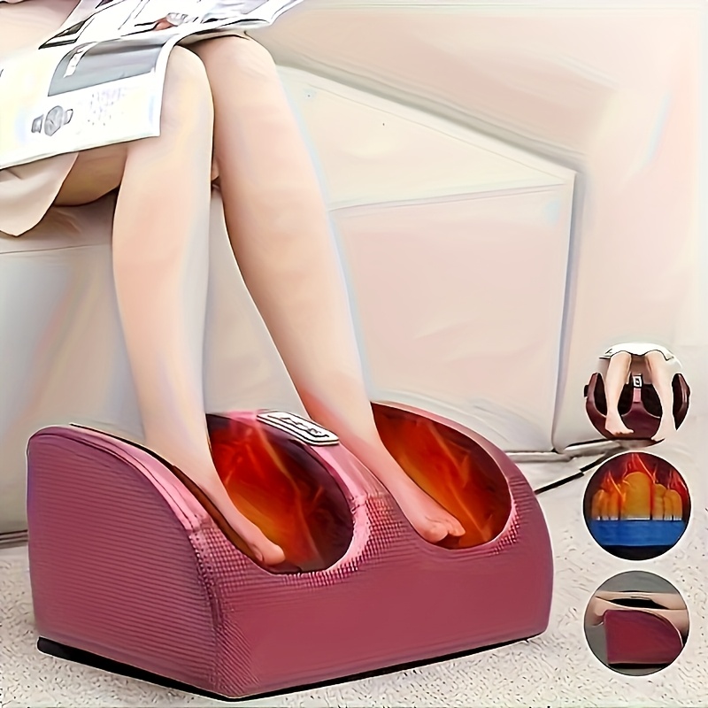 Foot Massager with Heat Function, Suitable for Legs, Feet, And Arms, Providing Deep Kneading And Compression - Perfect for Home Or Office Use.Black Friday Discount Promotion, An Ideal Valentine's Day And Gift for Birthday, Christmas Or Festival