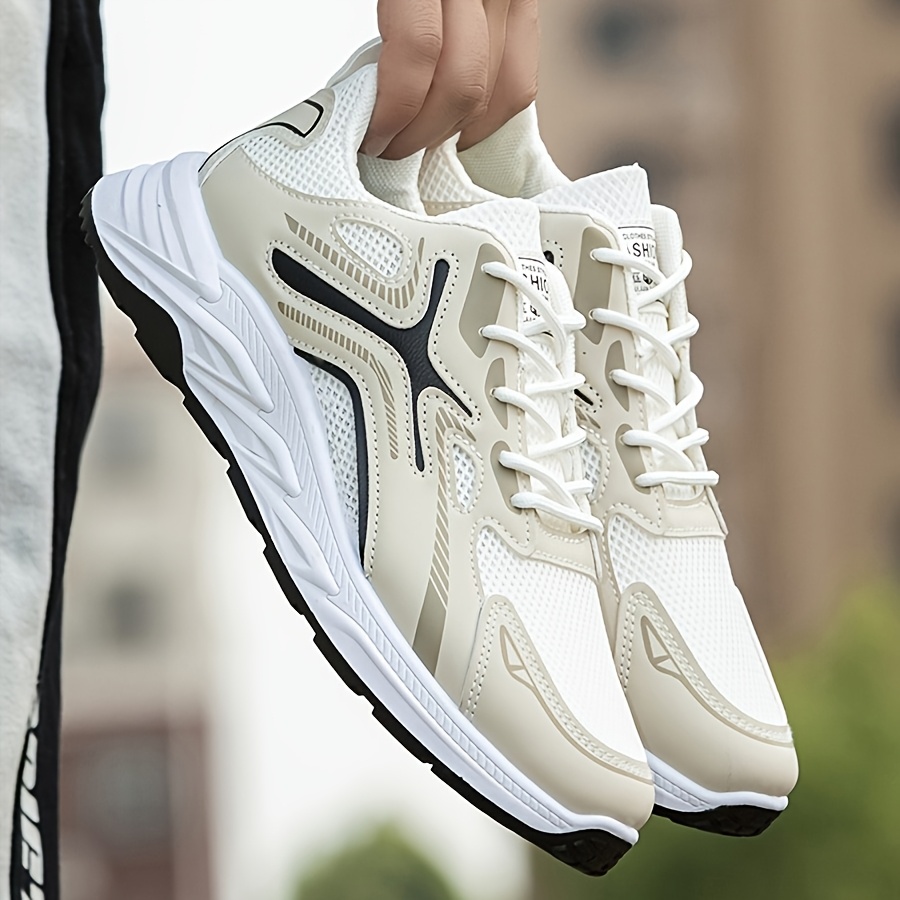 TEMU Men's Summer Breathable Footwear, Including Sneakers, Athletic Shoes, Casual Outdoor Shoes, Running Footwear, And Comfortable Walking Shoes