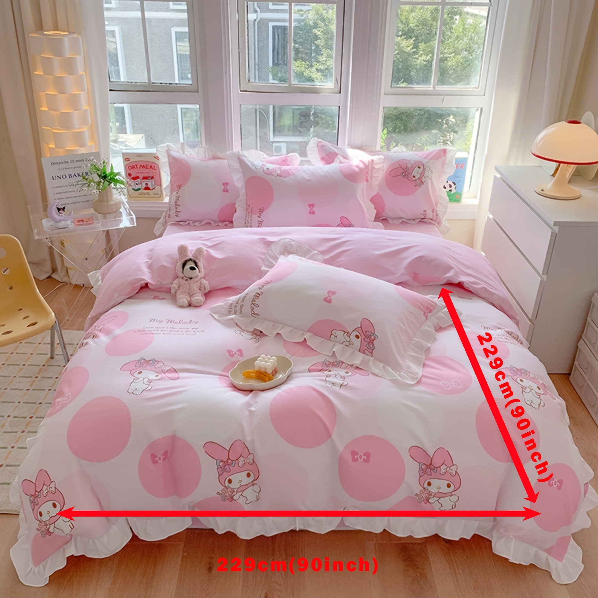 dynetrekk tegneserie sengetøy for - Temu Norway, image size:2000x2000