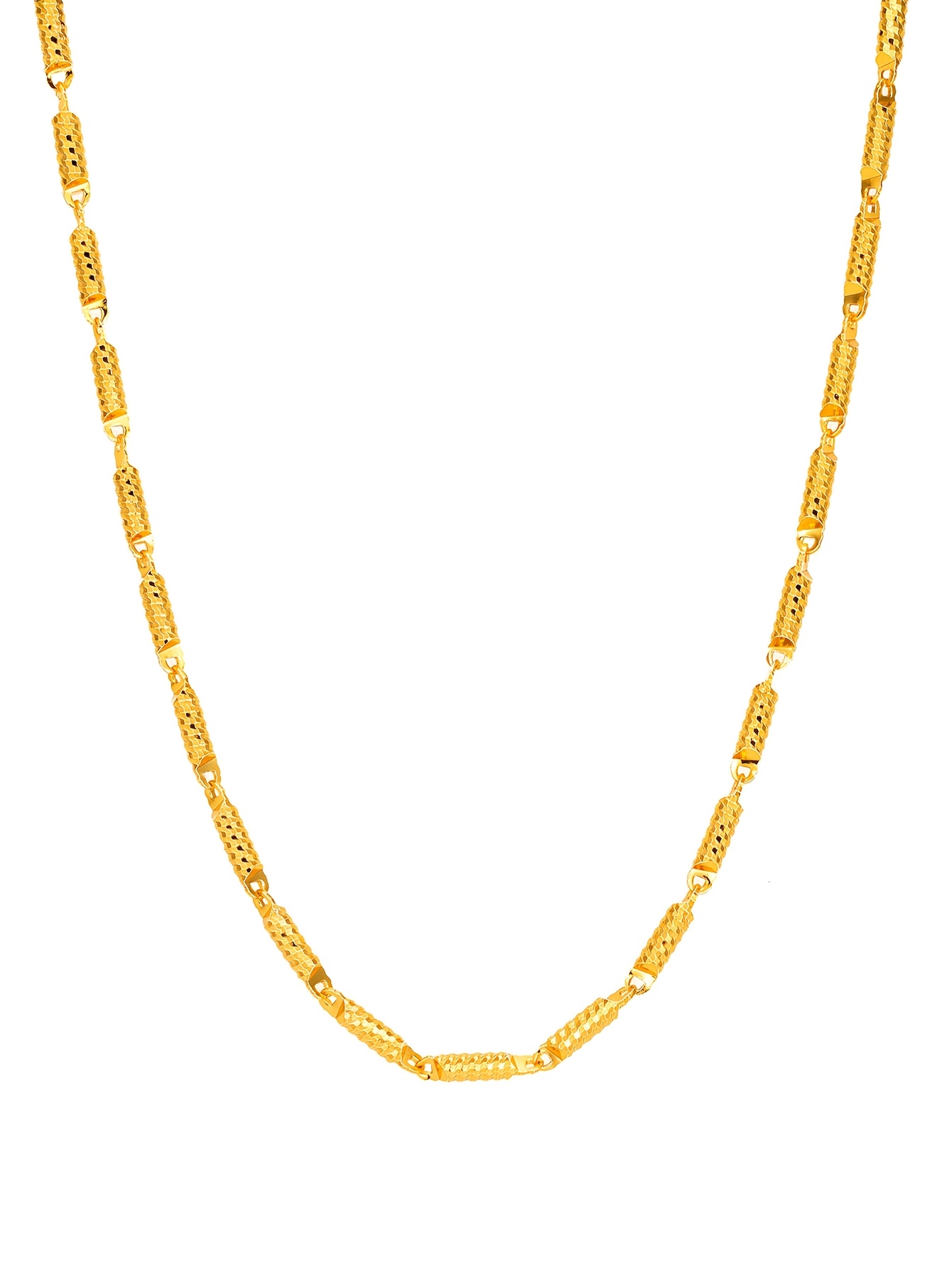 24k gold-plated minimalist link chain necklace, fashion jewelry for   or valentine s day gift,   asia, 1pc details 0