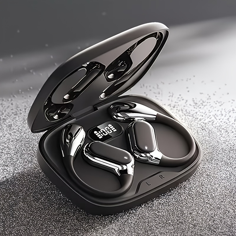 TEMU Pavun True Wireless On-ear Earpods Music None-in-ear Headset Gaming Couples Earbuds Video Bluetooth Earbuds Hifi 9d Stereo Hd Calling Earphones