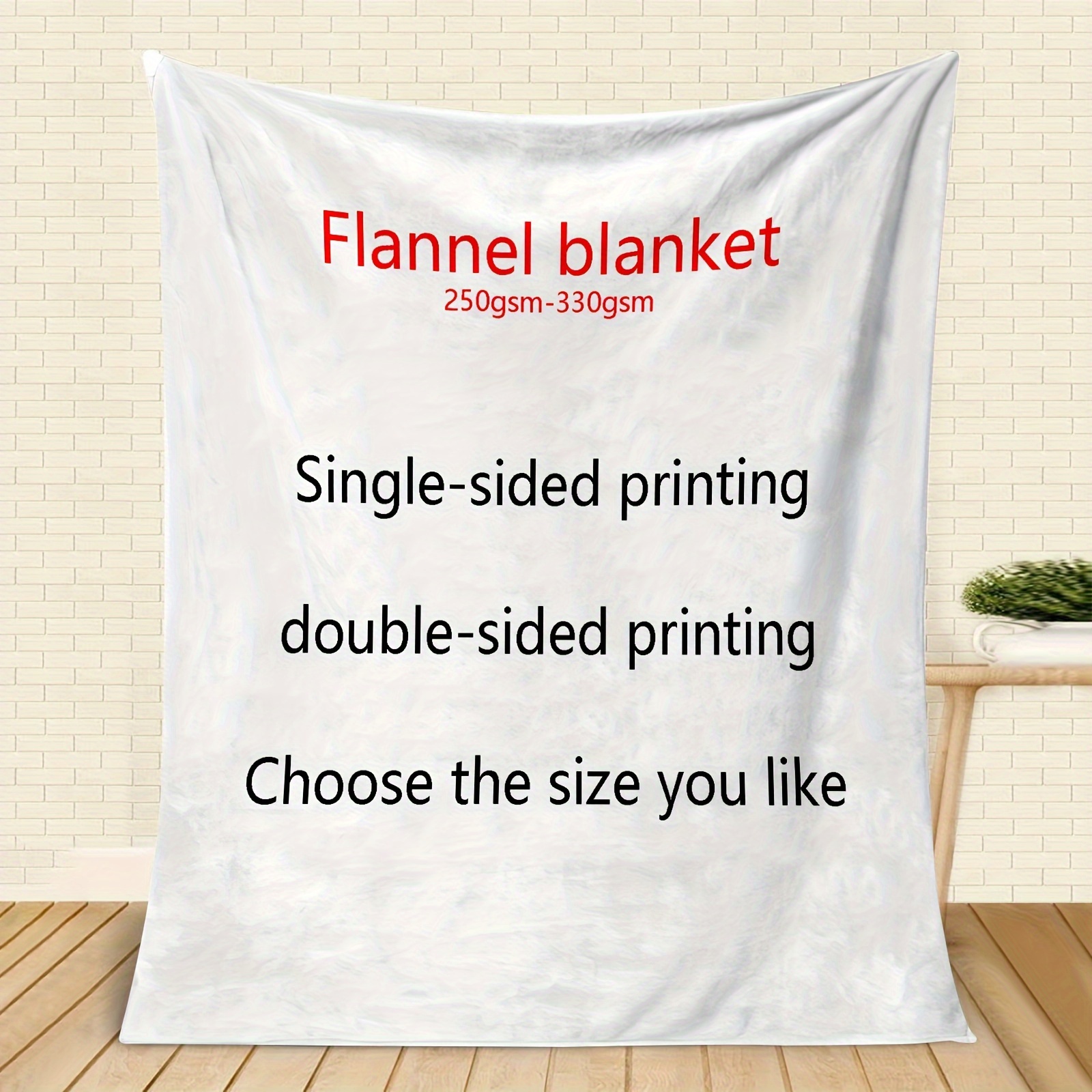 

Fleece Blanket - Personalized For 's Day, & For Bed, Sofa, Camping - , All-