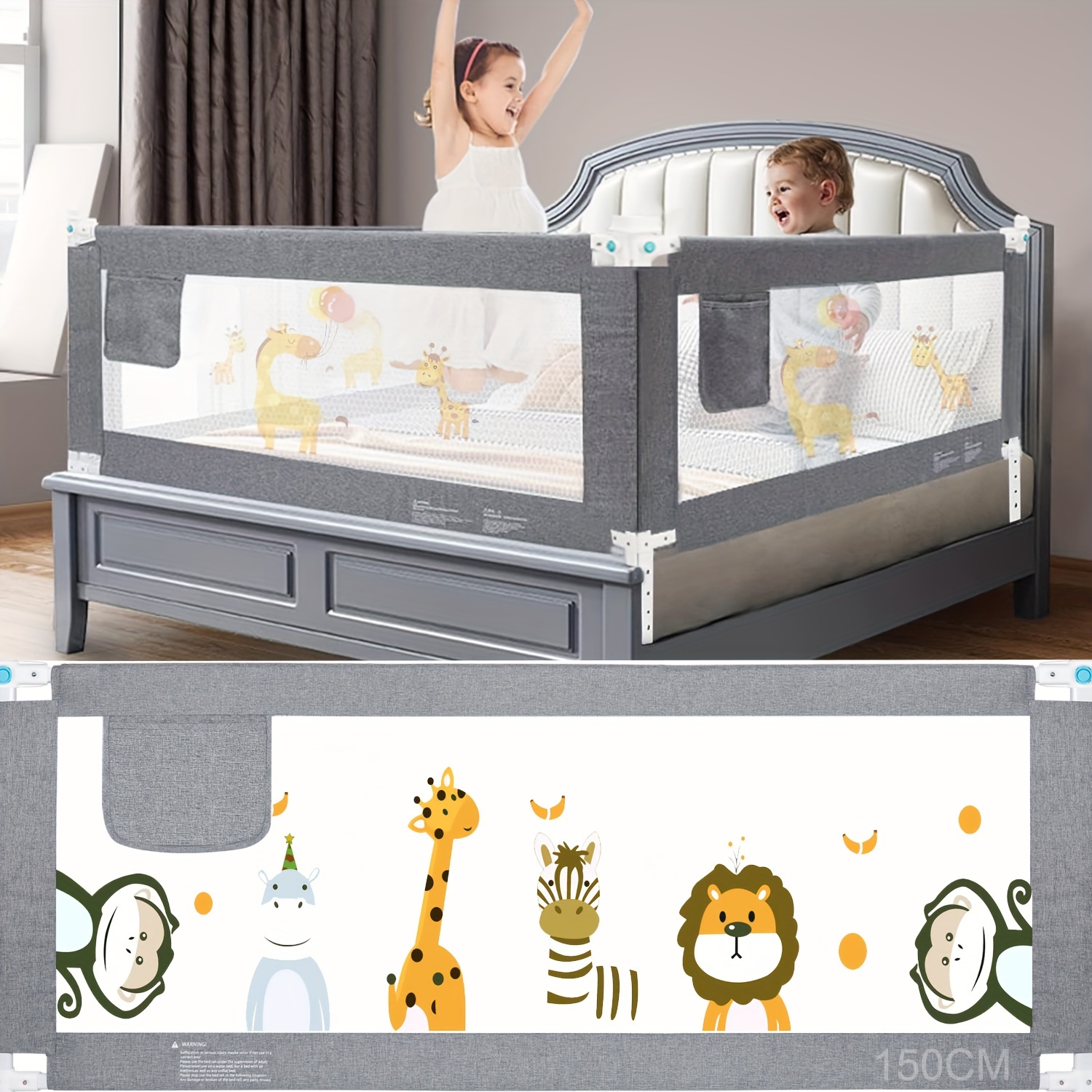 Bed rail for crib mattress online