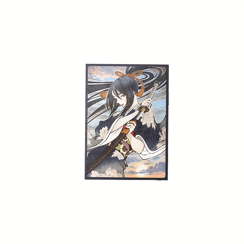 samurai matte dual sided art pattern sleeves - Temu Canada