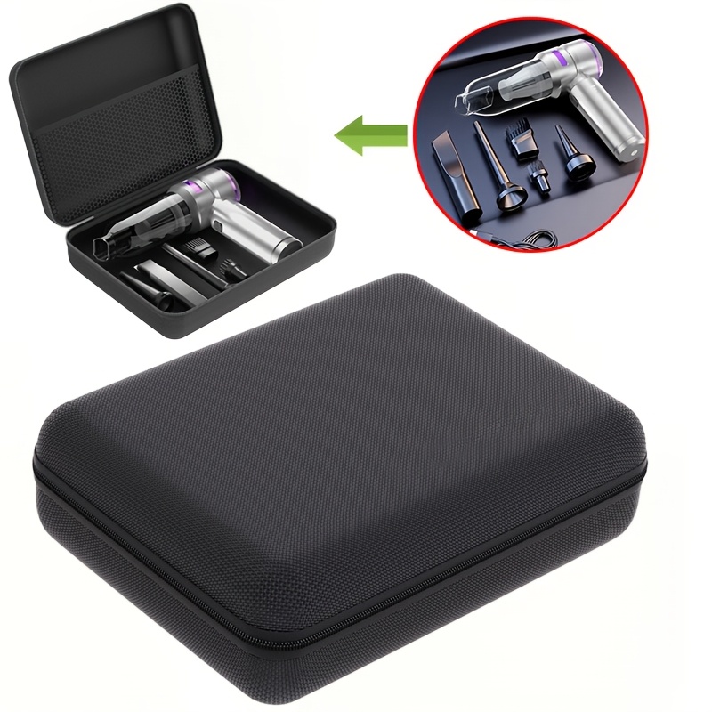 TEMU Dual-use Home/car Tool Bag In Durable Oxford Fabric. Shock-resistant Design Stores , Air Pumps & Accessories. Features A Carry Handle, Protects