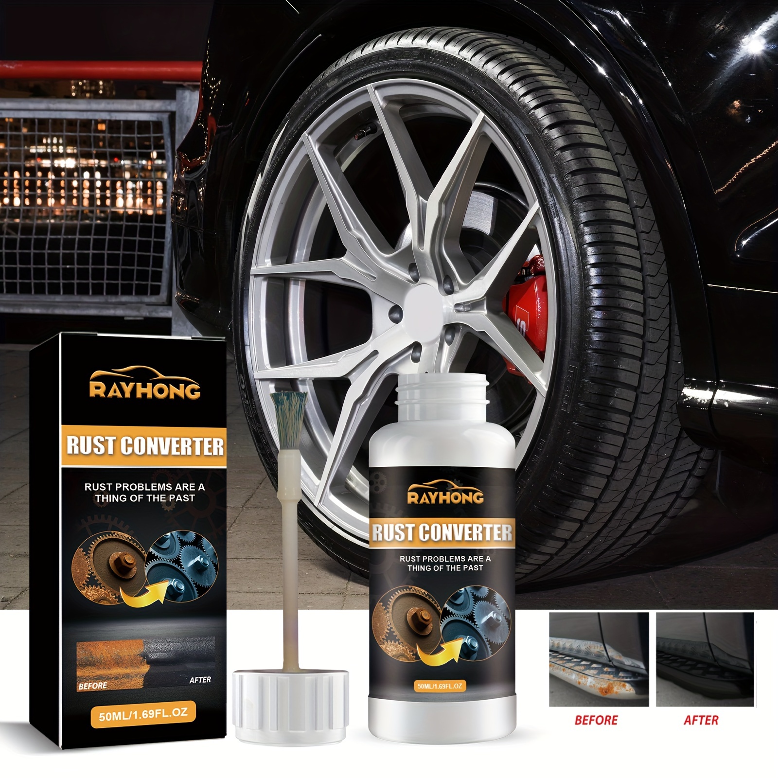 Auto Primer Auto Parts Rust Removal Coating Temu