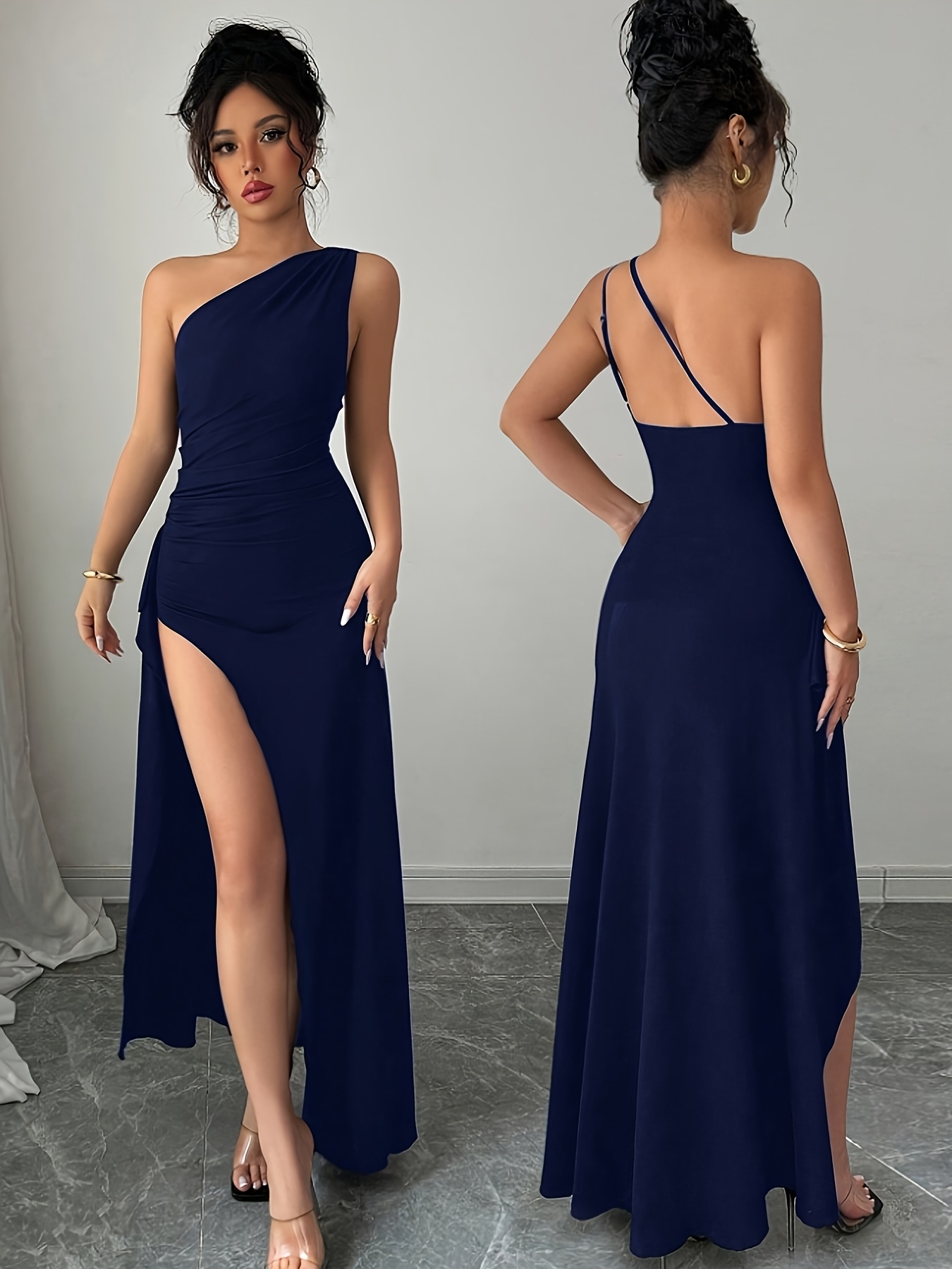 green emerald velvet dress SLEEVELESS SEQUINED LACE UP BACKLESS STRAPPY BODYCON  Dave & Johnny