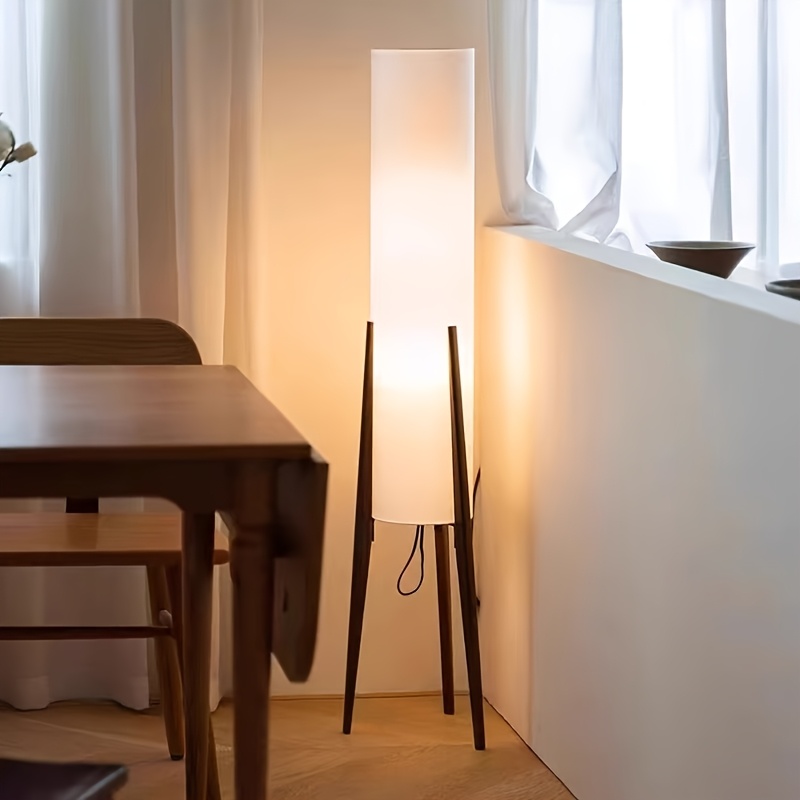 Japanese Wabi-Sabi Zen Floor Lamp | Retro Neo-Chinese Style for Living Room, Sofa, Bedroom & Headboard