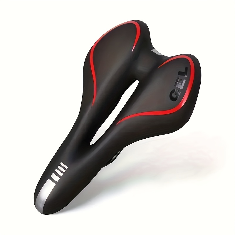 TEMU 1pz Cuscino Bici - Larga Unisex con Assorbimento degli Urti, Foderato in Memory Foam, per Bici da Interno, Sport, e
