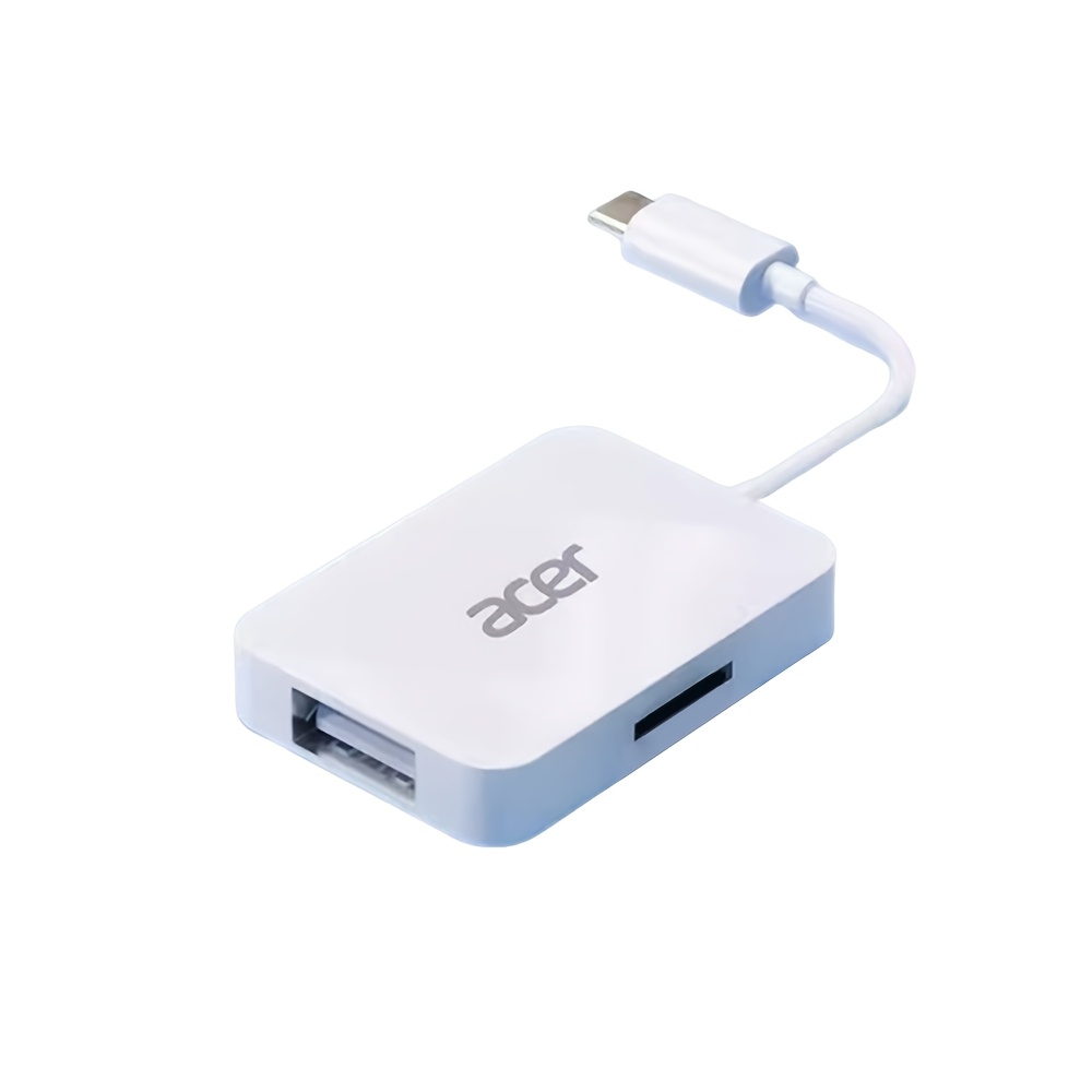 E-shop Acer Kartenleser mit Typ-C auf USB TF Kartenleser, Kompakt, , Bequem und Langlebig