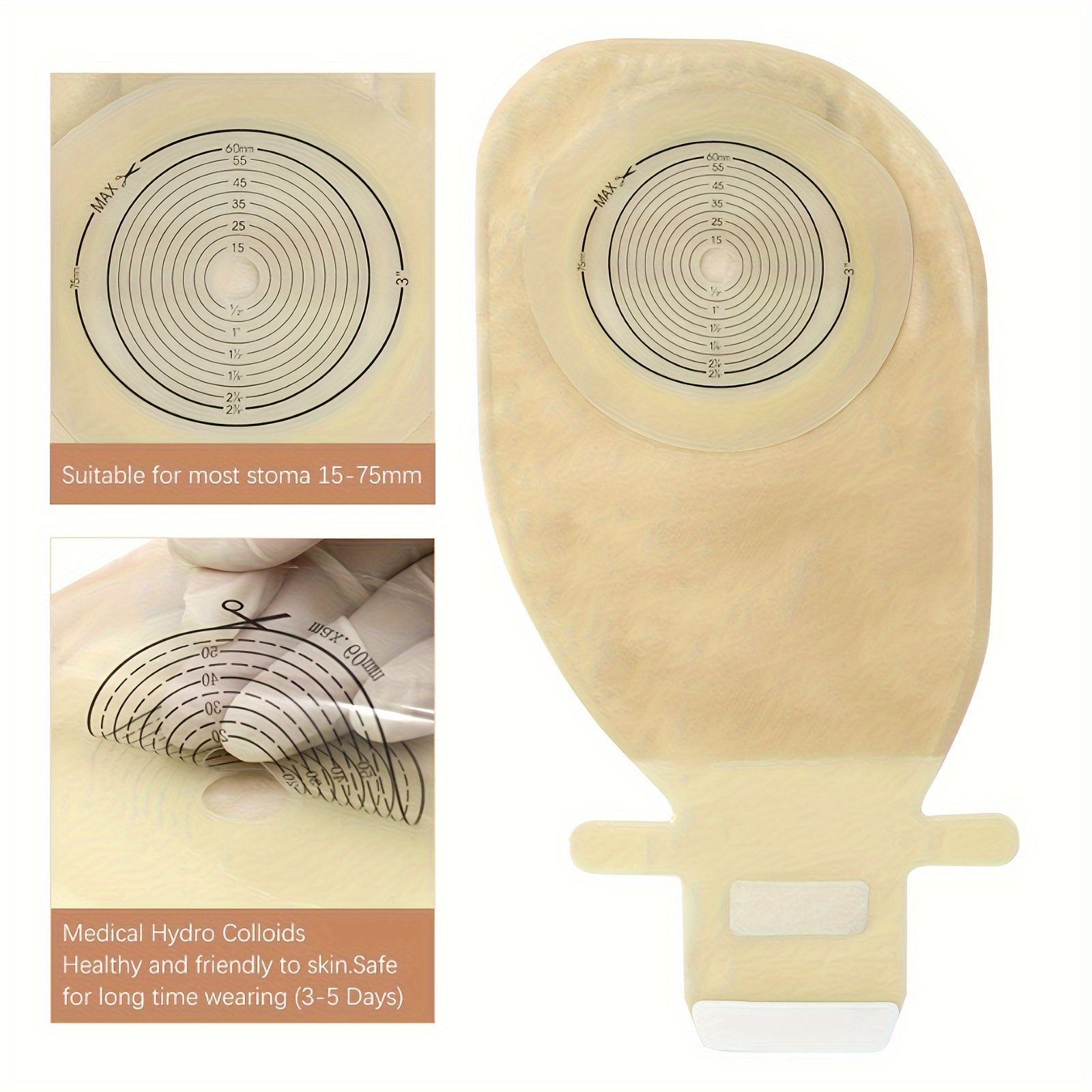 Colostomy Bags Costomy Supplies Bag Ostomy Temu Saudi Arabia