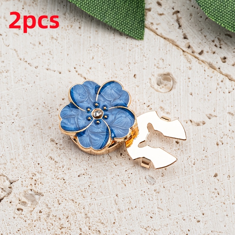 E-shop 2 Hochwertige Präzisions-Druckknöpfe für Hemden, Strickjacken Strickwaren, Nähfreie Dekorative Druckknöpfe, Größen 20#-45#