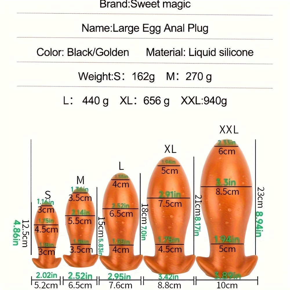 egg anal plug Imperial Egg Butt Plug main image 0