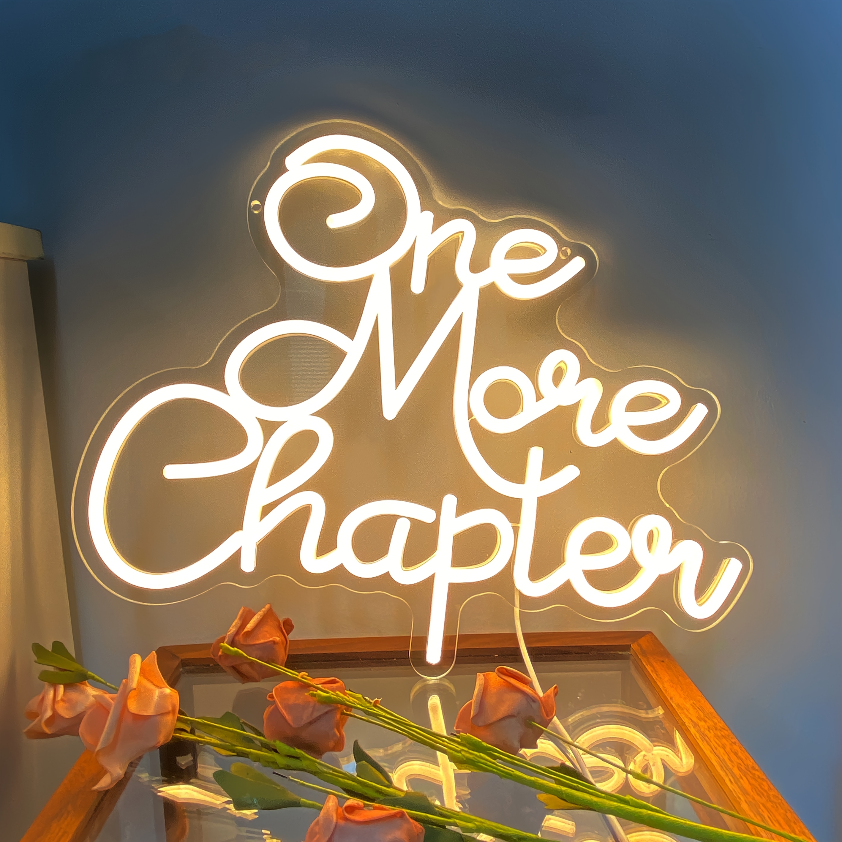 Image of Liuyang 1 More Neon Sign Read Books Neon Light Warm White Letter Led Signs For Wall Read Neon Lights Signs For Bedroom Study Reading Room Library Bookstore Classroom Decor Bookish Gifts
