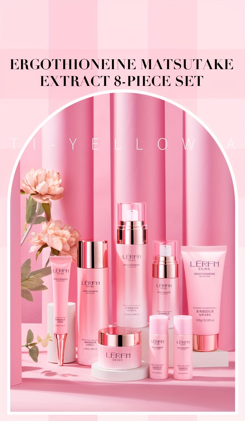 skincare set hydrating brightening firming quickly absorbed contains hyaluronic acid premium ladies set suitable for   types christmas gift box new year present details 0