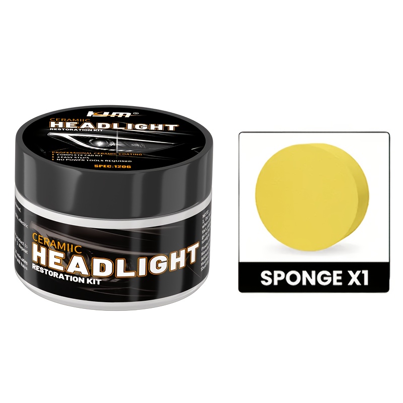 Car Plastic Repair Kit: Restore Your Headlights – The Ideal Car Repair Tool