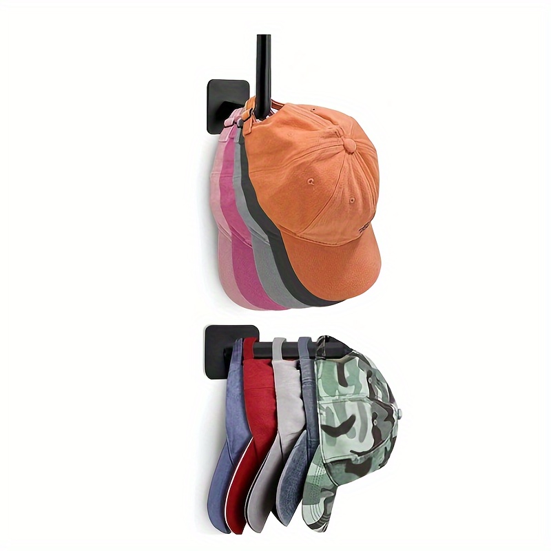 L shaped Hat Rack Baseball Rack Wall Adhesive Hat Hook - Temu
