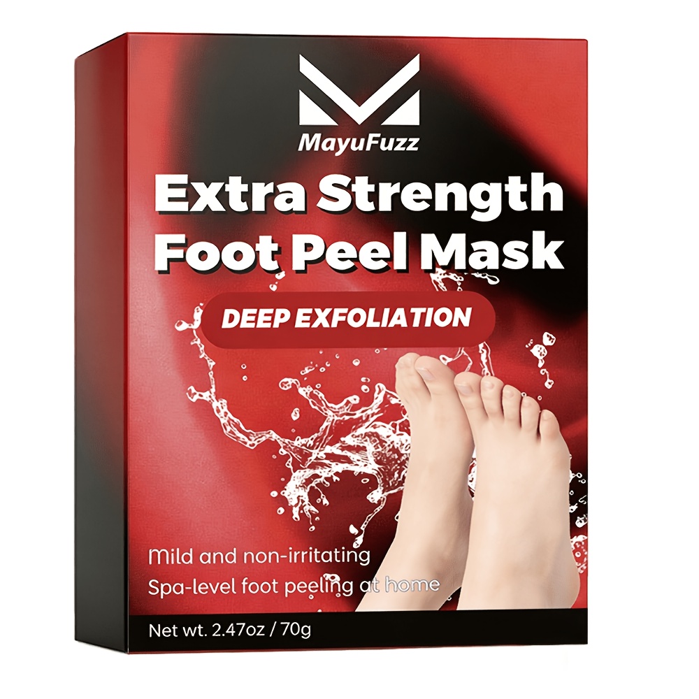 Salicylic Acid Foot Mask Exfoliates, Contains Salicylic Acid, Acid, Citric Acid And Other To Soften Dead Skin Cells And The Feet. A Must-have For Home Use. It 45- For And Deep Nourishment.