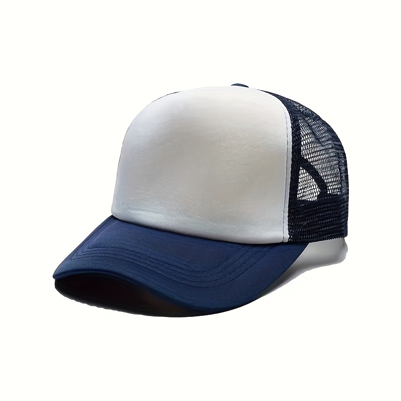 30pcs Customizable Trucker Hats, Breathable Polyester Mesh Caps