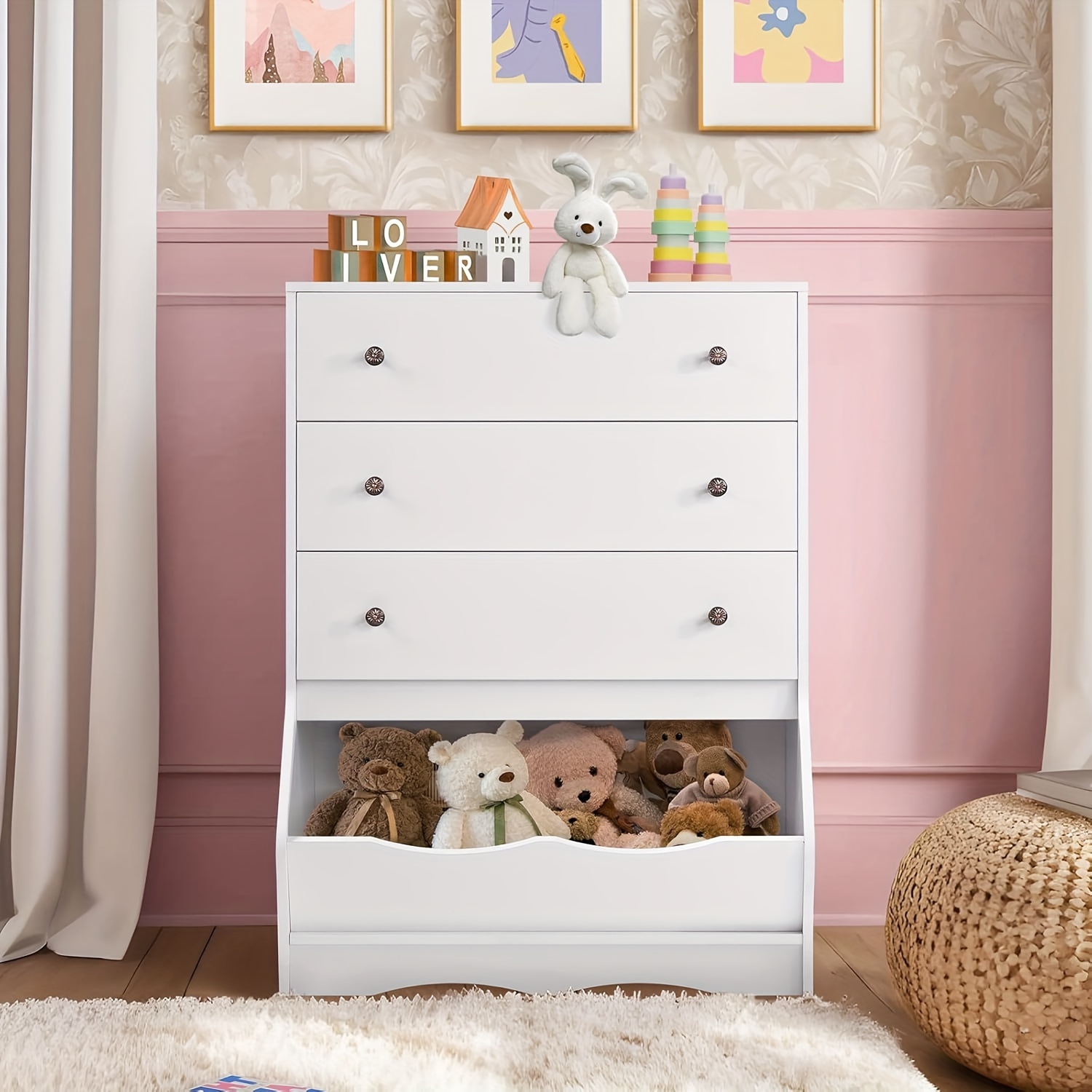 childs dresser sold on Temu United States