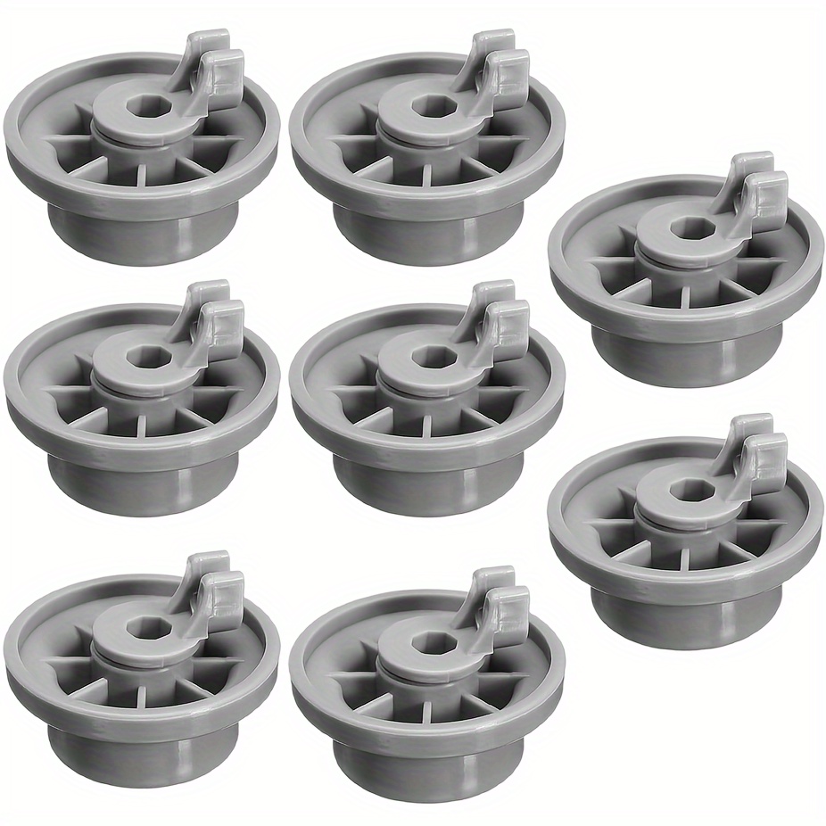 4/8pcs 165314 Dishwasher Lower Rack Wheel Replacement - Replaces 420198 423232 Ap2802428 Ps8697067