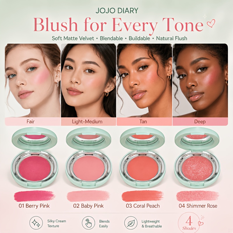 Mochi Cushion Blush for Radiant Complexion
