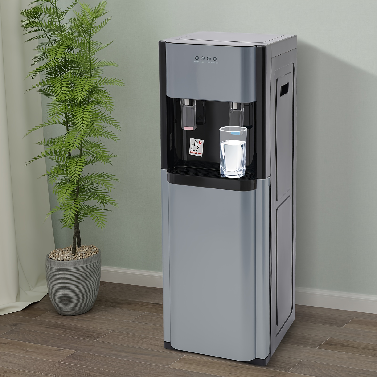 TEMU Bottom Load Water Dispenser, Holds For 5 Gallon Bottles, Dispenser Suitable For Homes, Kitchens And Offices