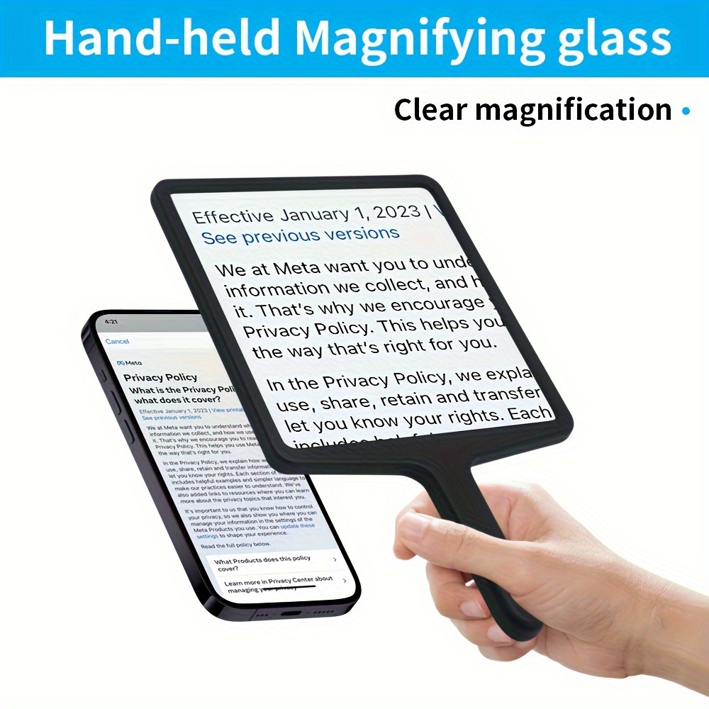 5  magnifying glass made of   lens   used to observe small objects it has a easy and fashionable   is an   gift for mothers day fathers day