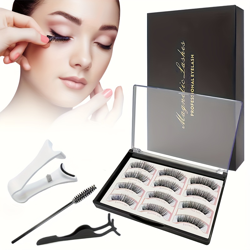 

Kit By Fnaccss - 3d , Reusable False Curler, & - Hypoallergenic, No Needed