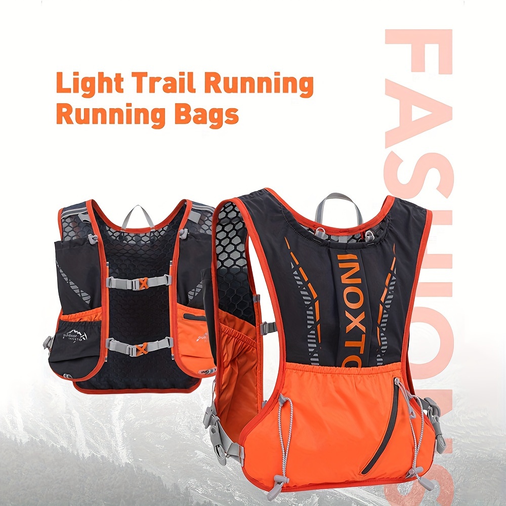 

Sports Water Bag Vest Backpack, Portable Bag Suitable For Outdoor Hiking Trail Running Bike Race Marathon