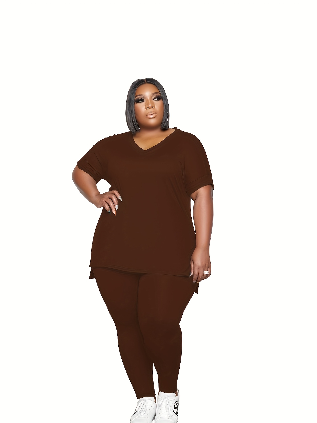 Two Piece Plus Size Womens Loungewear Sets Plus Size Sweatpants