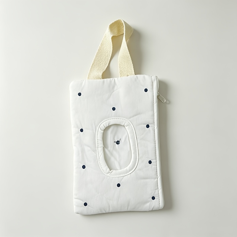 Korean Style Car Tissue Box Cute Stroller Tissue Bag Portable Removable Flip Tissue Box