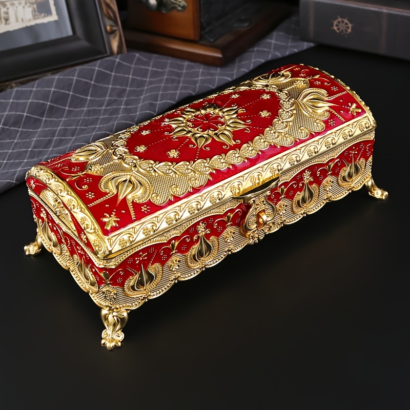 European-Style Retro Jewelry Box, Wedding Gift