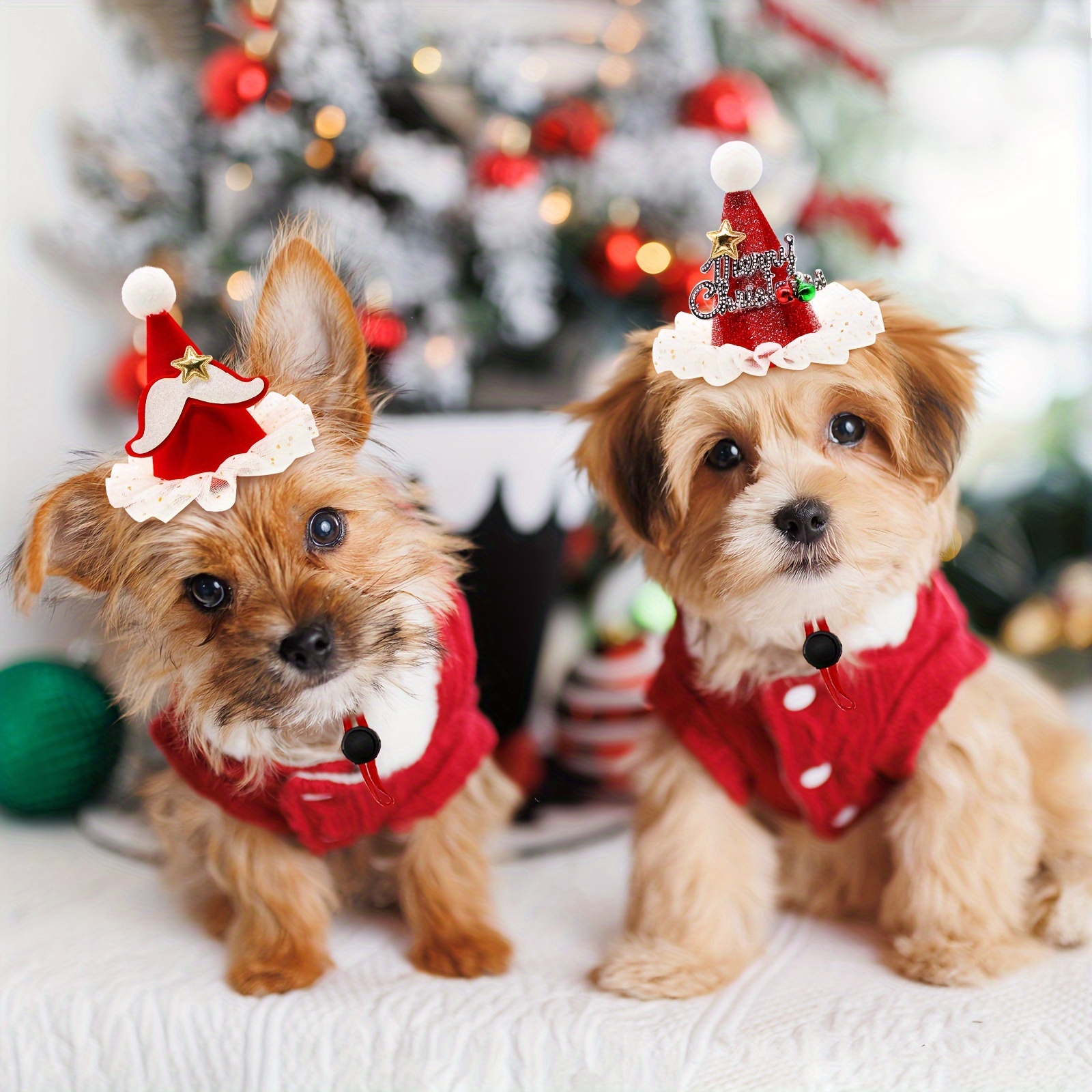 

1pcs Pet , Christmas Dog Hat , For Small And , Decoration
