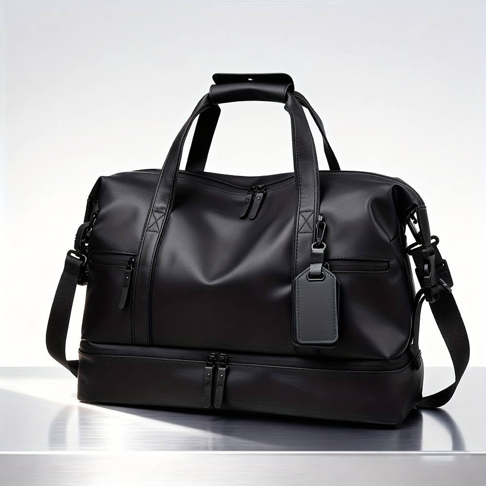 E-shop Gym Duffle Bag für Männer & Frauen, Sport Duffel Bags, Reise-Wochenendtasche, Übernachtungstasche mit Schuhfach
