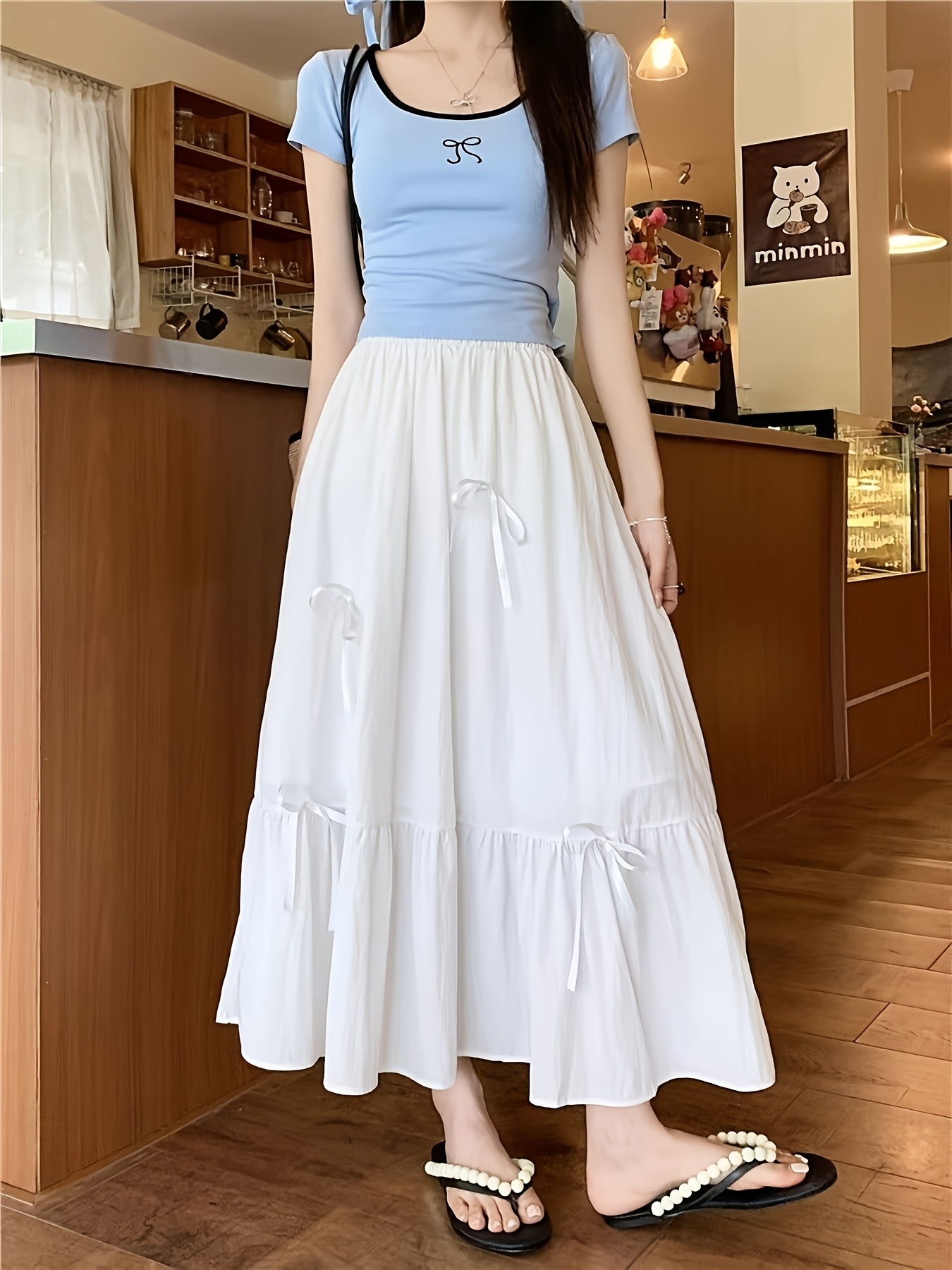 Midi Skirt Maxi Skirts For Petite Sizes Pleated Skirt Cute Skirts