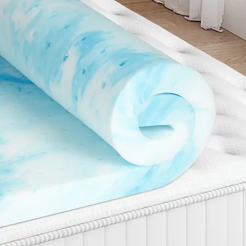 2 3 inch cooling mattress topper machine washable for pressure breathable sleep fits most mattresses cooling mattress topper swirl pattern topper sleep material