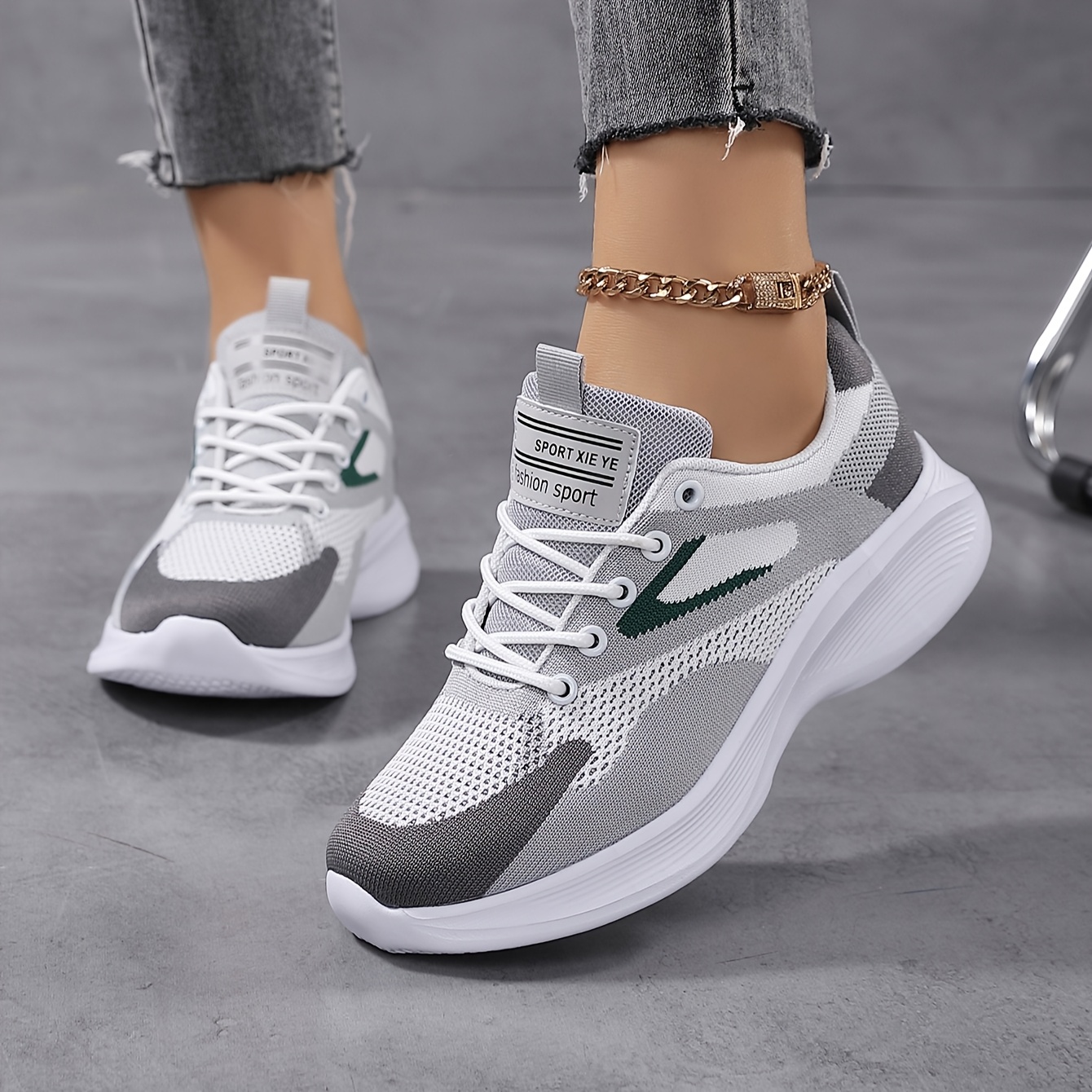 Baskets Femme Minetom Pour Running, Fitness, Sport - Semelle Caoutchouc Antidérapante, Légères, Style Décontracté
