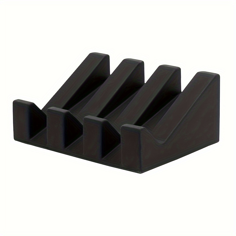 Image of 1pc Soap Dish, Creative Drainage Pad With Non-slip Base For Bathroom Sink - Moisture And Design